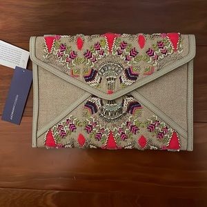 Rebecca Miknkoff Beaded Clutch